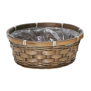 ヒルトップ アレンジ鉢 バンブー φ22cm DA65 1個(ご注文単位10個)【直送品】