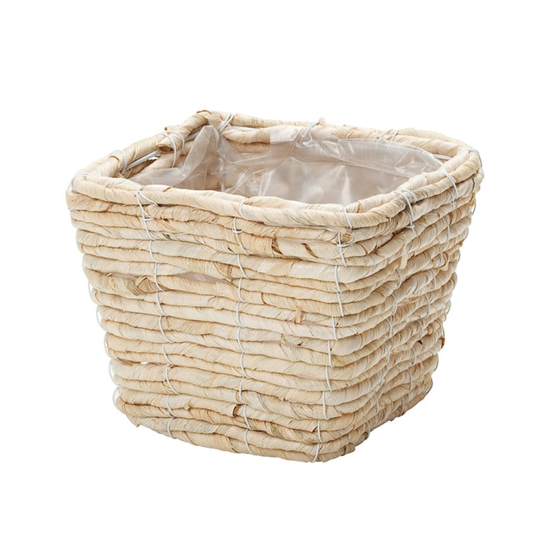 ヒルトップ 鉢カバー メイズ 4号鉢角型 FT40 1個(ご注文単位10個)【直送品】