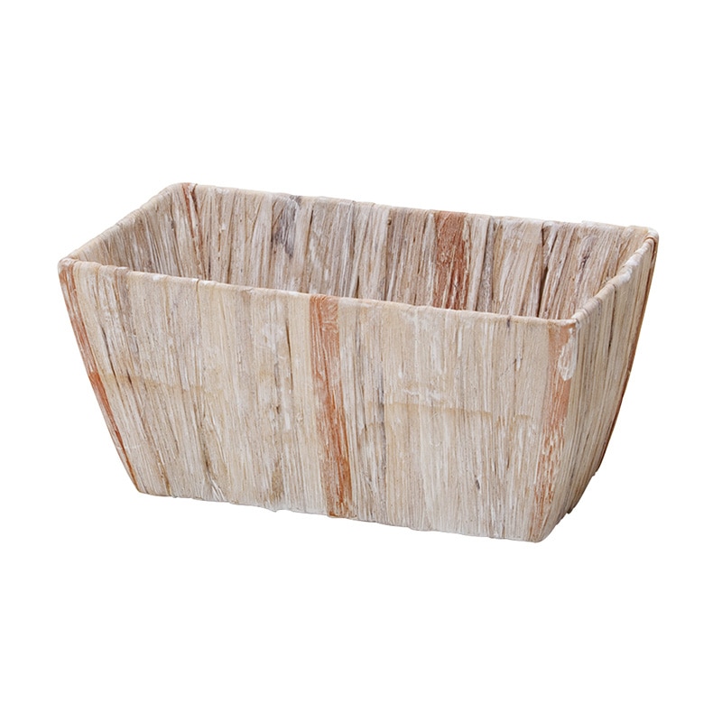 ヒルトップ 鉢カバー　ロータス 3号連角型 OL302 1個（ご注文単位10個）【直送品】