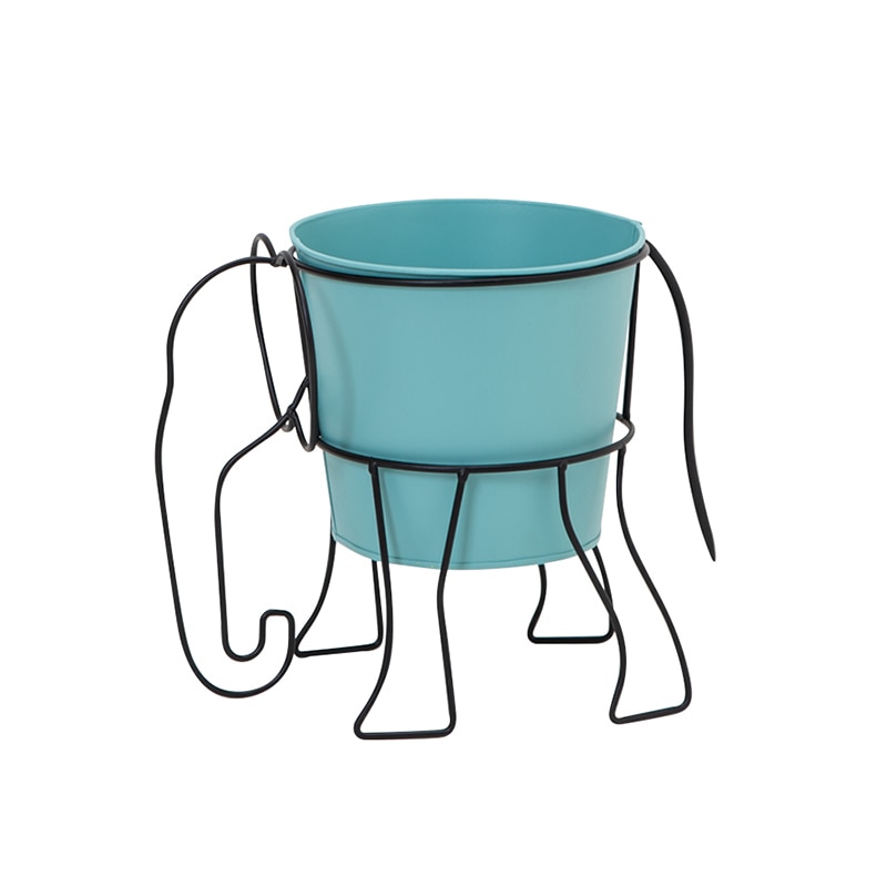 ヒルトップ ガーデンアニマルポット 5号鉢　ゾウ WH4097 1個（ご注文単位1個）【直送品】