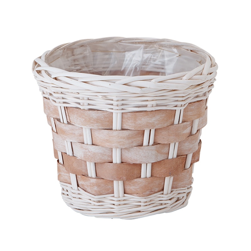 ヒルトップ 鉢カバー スライスウッド 6号鉢 BW60 1個(ご注文単位6個)【直送品】