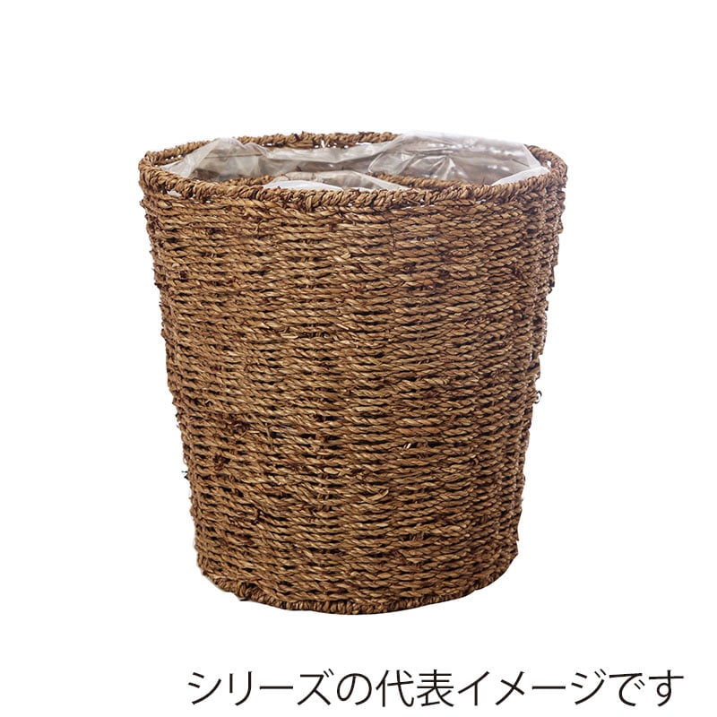 ヒルトップ 鉢カバー シーグラス 10号懸崖鉢 CU10 1個(ご注文単位1個)【直送品】