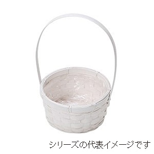 ヒルトップ 手付アレンジ鉢 バンブー φ13cm DW162 1個(ご注文単位20個)【直送品】