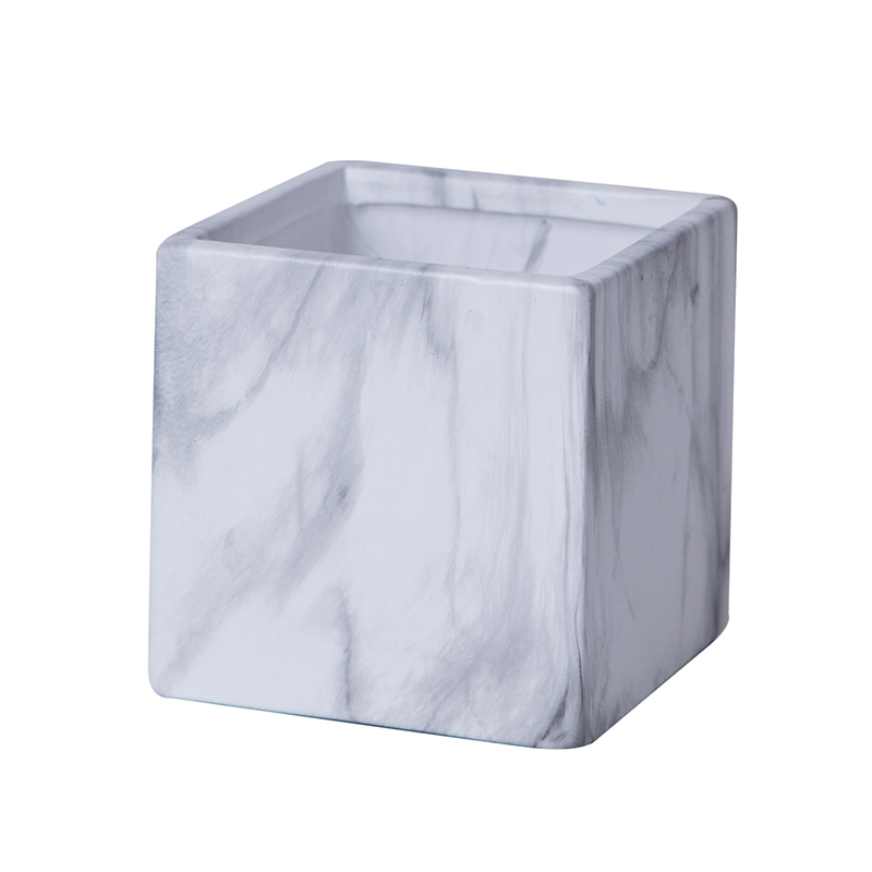 ヒルトップ 鉢カバー 陶器 2.5号角型 HT41S 1個(ご注文単位4個)【直送品】