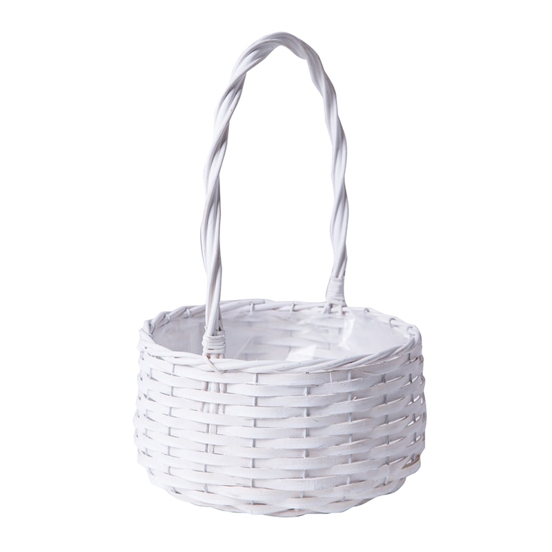 ヒルトップ 手付きアレンジ鉢 スライスウッド&ウィロー φ23cm WB165 1個(ご注文単位1個)【直送品】