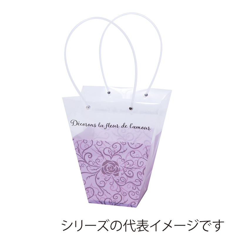 ヒルトップ PPギフトバッグ 5号用 ピンクローズ PB50A 1個(ご注文単位10個)【直送品】