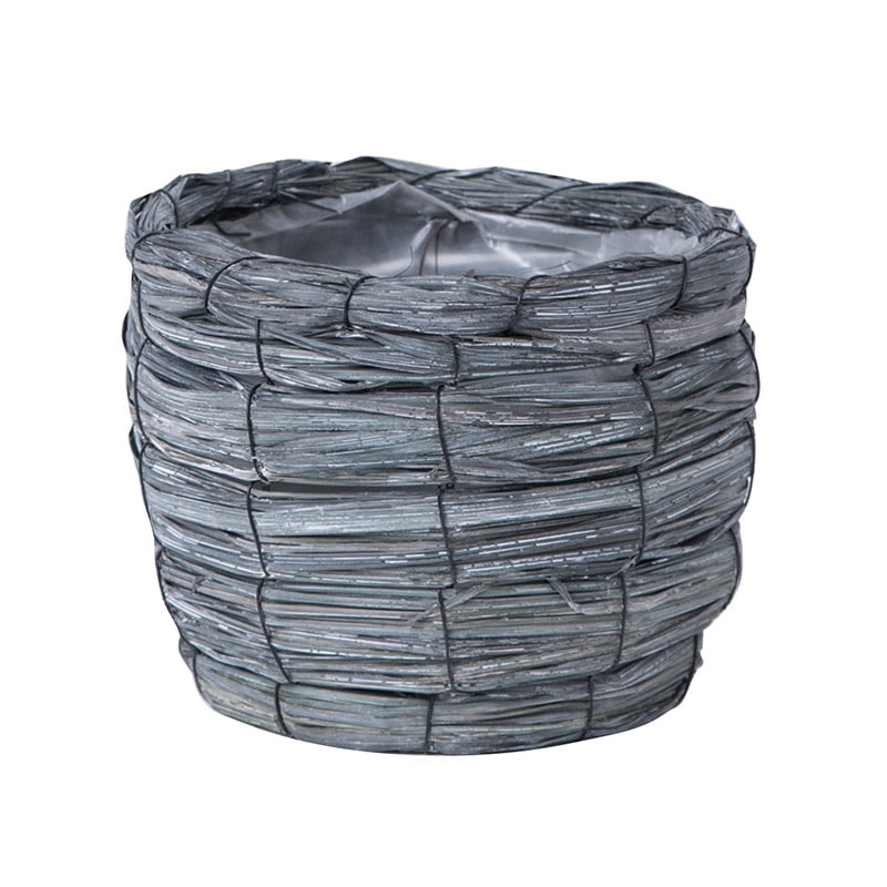 ヒルトップ アレンジ鉢 シーグラス φ16cm GP56 1個(ご注文単位6個)【直送品】