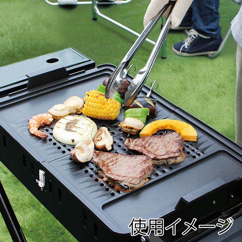 ニチネン カセットガス式BBQグリル クイックリ―2 389 1台(ご注文単位1台)【直送品】
