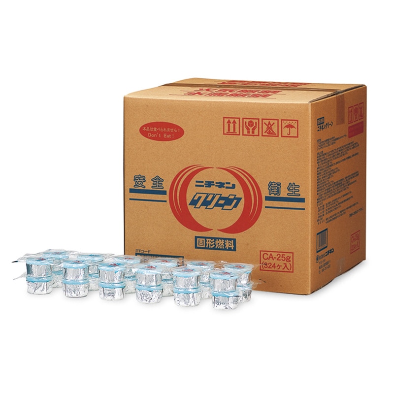 ニチネン 固形燃料　クリーンCA 25g 8006 1箱（ご注文単位1箱）【直送品】