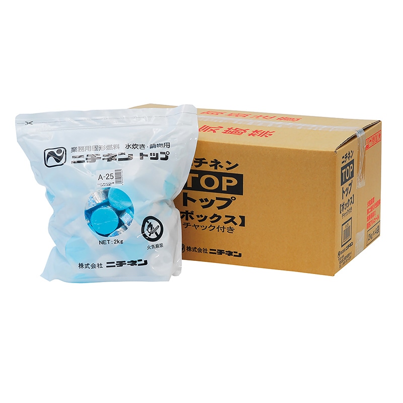 ニチネン 固形燃料 トップボックスA 25g 11003 1箱(ご注文単位4箱)【直送品】