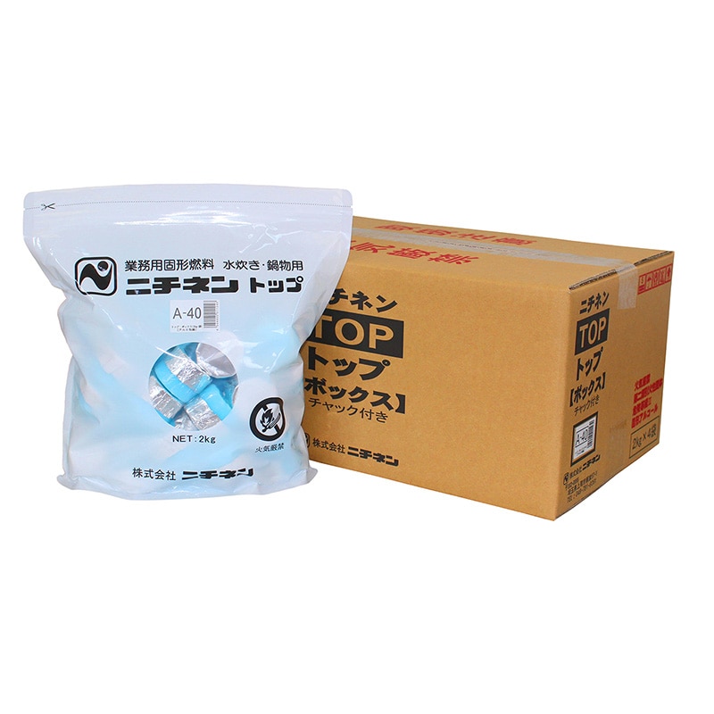 ニチネン 固形燃料 トップボックスA 40g 11006 1箱(ご注文単位1箱)【直送品】