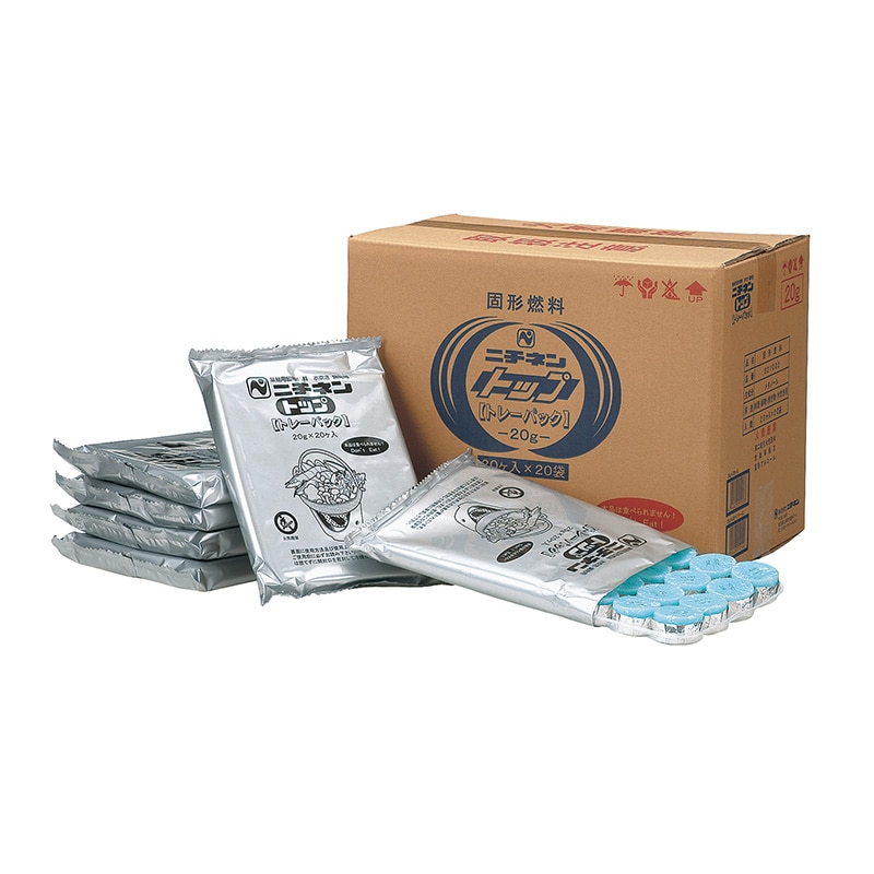 ニチネン 固形燃料 トップトレーパックA 20g 21002 1箱(ご注文単位1箱)【直送品】