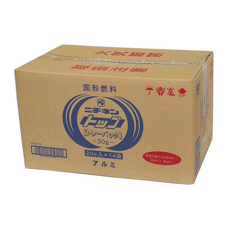 ニチネン 固形燃料 トップトレーパックA 30g 21004 1箱(ご注文単位1箱)【直送品】