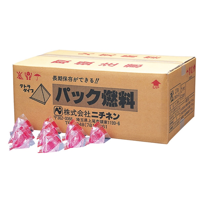 ニチネン パック燃料　テトラタイプ 松27g 5013 1箱（ご注文単位1箱）【直送品】