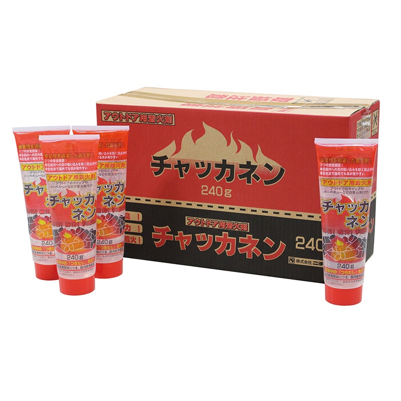 ニチネン 着火剤　チャッカネン 240g 6024 1本（ご注文単位63本）【直送品】