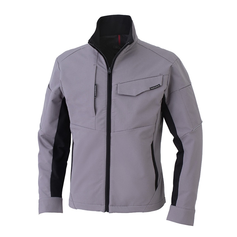 コーコス信岡 ストレッチブルゾン A-7160 グレー SS 1枚（ご注文単位1枚）【直送品】