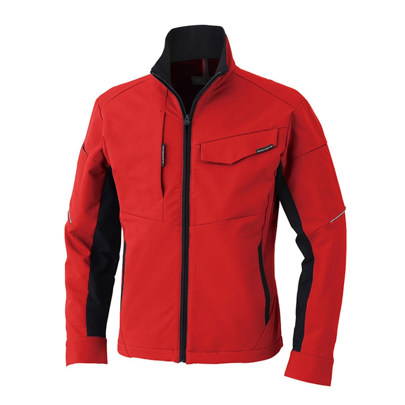 コーコス信岡 ストレッチブルゾン A-7160 レッド S 1枚（ご注文単位1枚）【直送品】