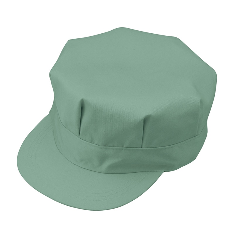 コーコス信岡 製品制電八方型帽子 J-1466 グリーン L 1個（ご注文単位1個）【直送品】