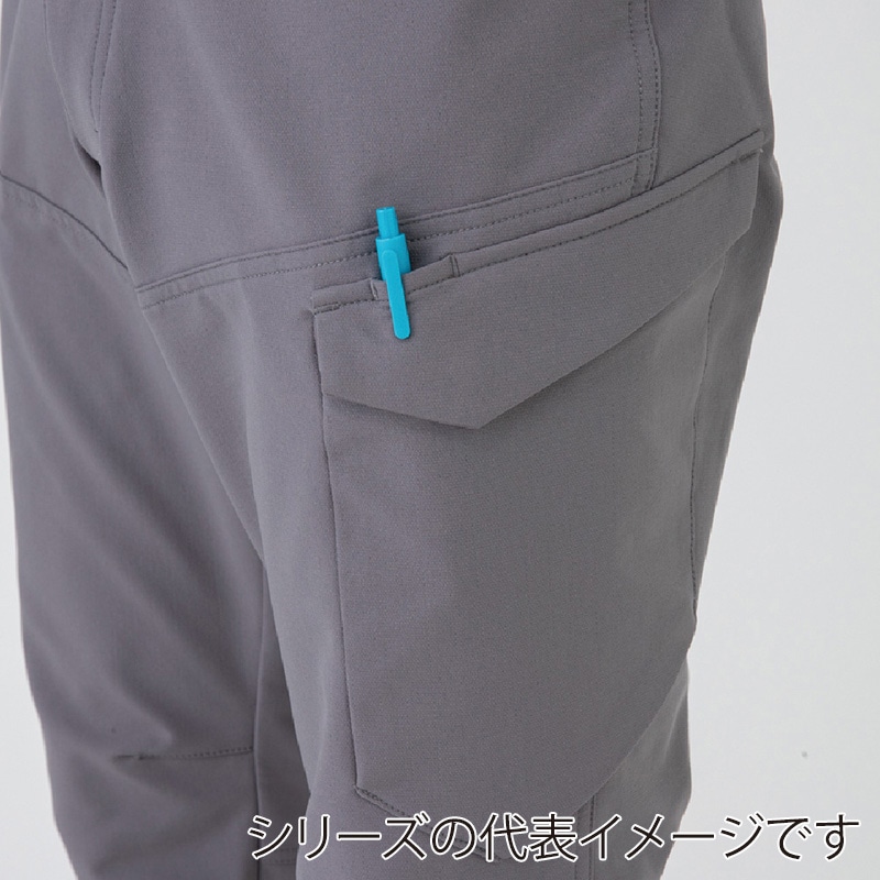 コーコス信岡 ストレッチカーゴパンツ A-7165 チャコール 4L 1枚（ご注文単位1枚）【直送品】