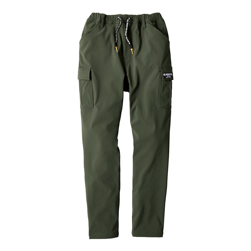 コーコス信岡 4WAY ストレッチ ウォーム カーゴパンツ G-2205 アーミー XL 1枚（ご注文単位1枚）【直送品】