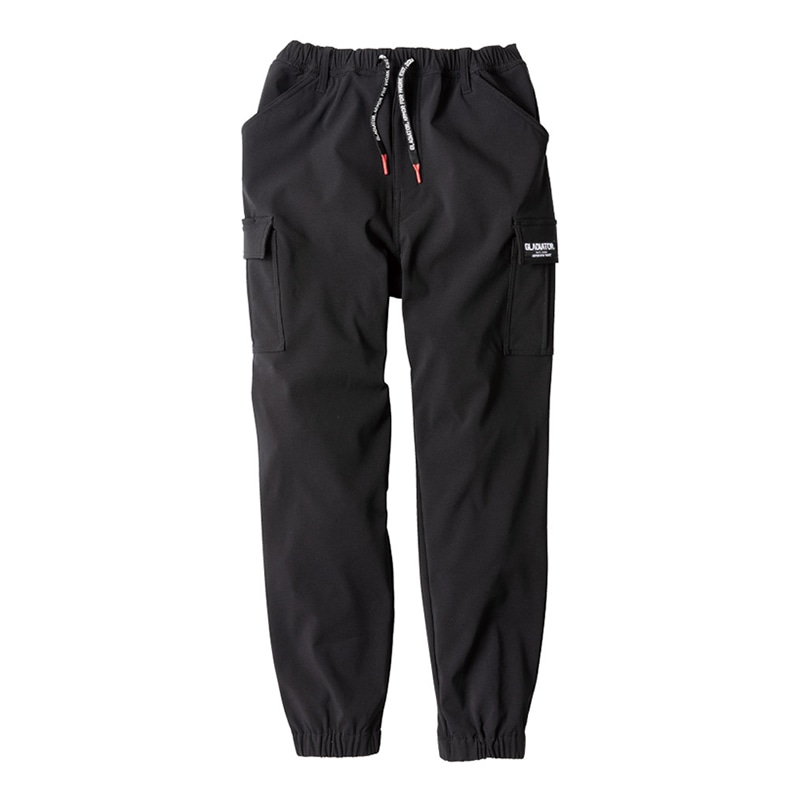 コーコス信岡 4WAY ストレッチライト ジョガーカーゴ G-2215 ブラック XXL 1枚（ご注文単位1枚）【直送品】