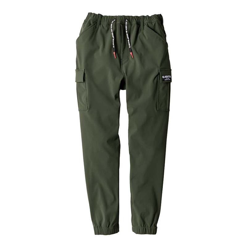 コーコス信岡 4WAY ストレッチライト ジョガーカーゴ G-2215 アーミー S 1枚（ご注文単位1枚）【直送品】