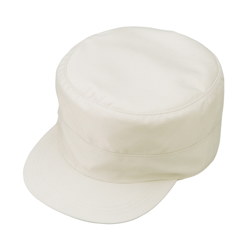 コーコス信岡 製品制電丸天型帽子 J-1464 アイボリー L 1個（ご注文単位1個）【直送品】