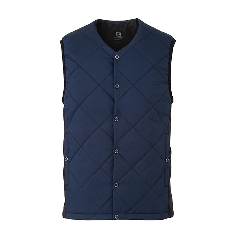 コーコス信岡 ボルトヒート 2WAYベスト G-8099 ネイビー XL 1枚（ご注文単位1枚）【直送品】