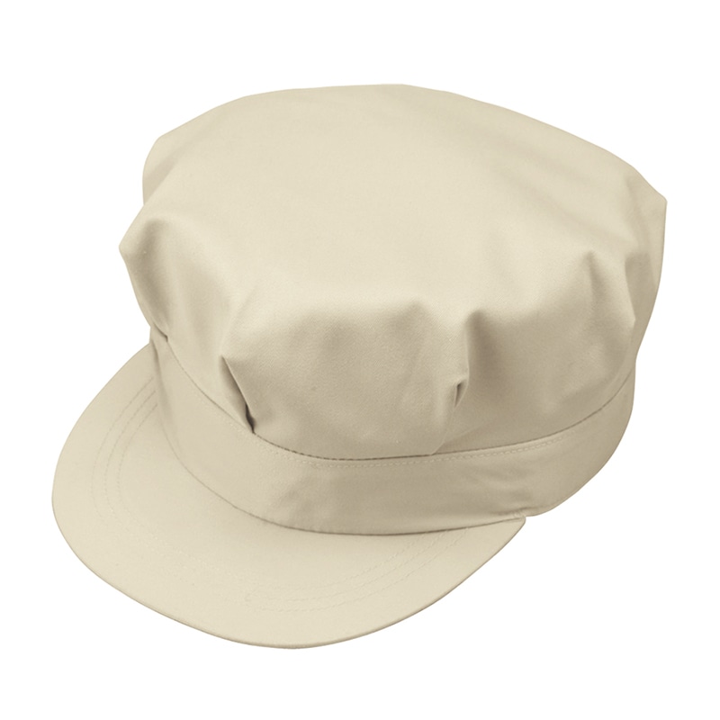 コーコス信岡 エコ八方型帽子 P-4496 パールベージュ LL 1個（ご注文単位1個）【直送品】