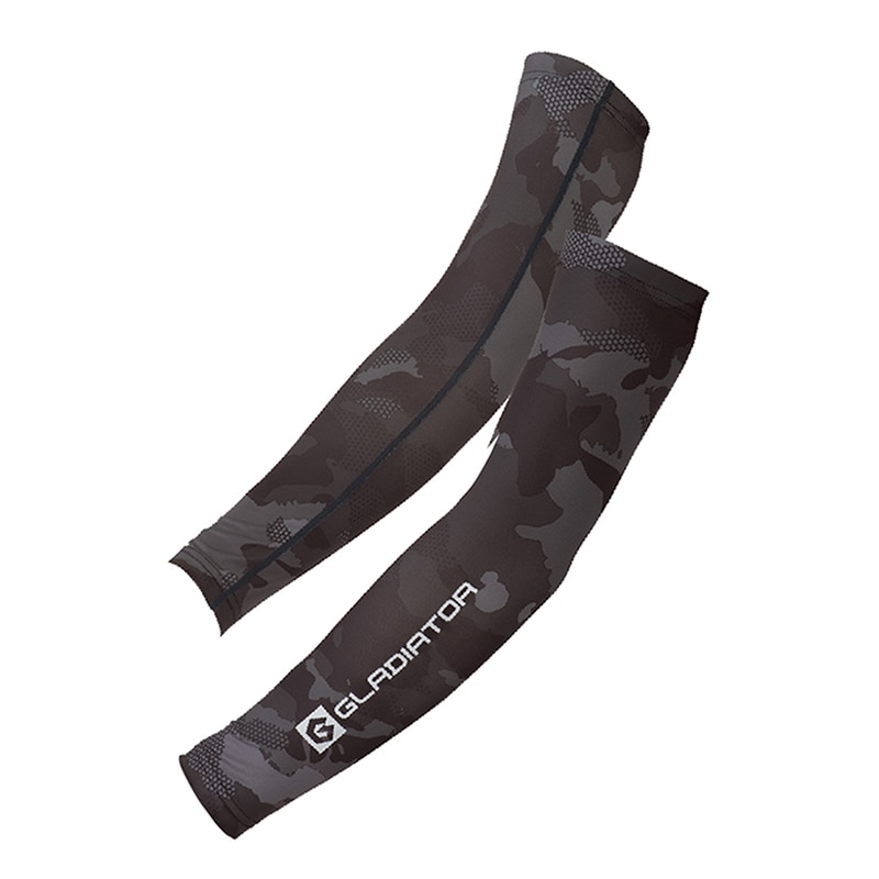 コーコス信岡 ドライパワーサポート アームカバー G-816 ブラックカモ L 1個（ご注文単位1個）【直送品】
