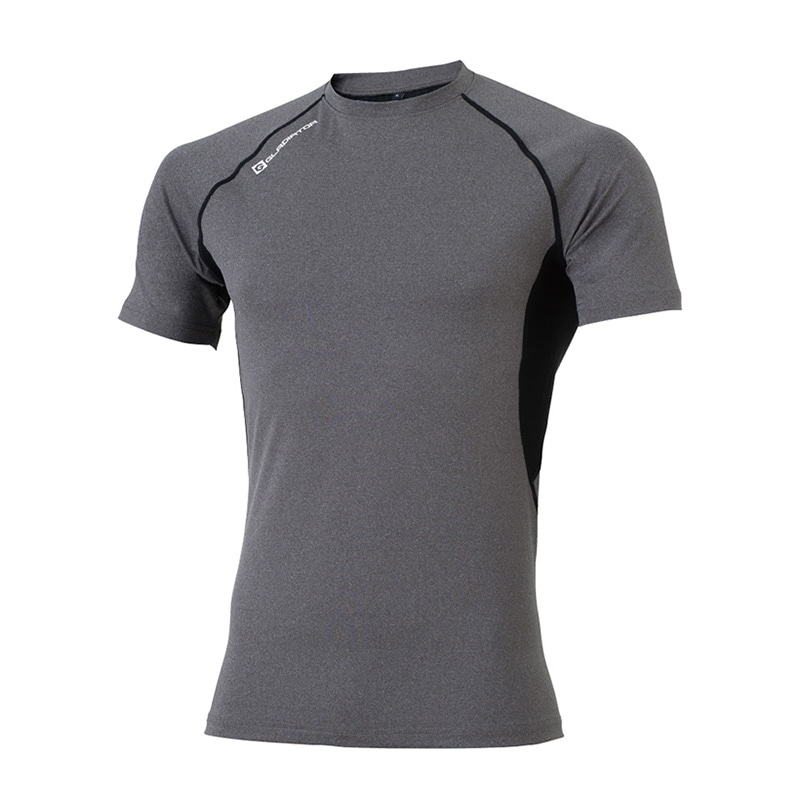 コーコス信岡 ドライパワーサポート 半袖 G-817 モクグレー 3XL 1枚（ご注文単位1枚）【直送品】