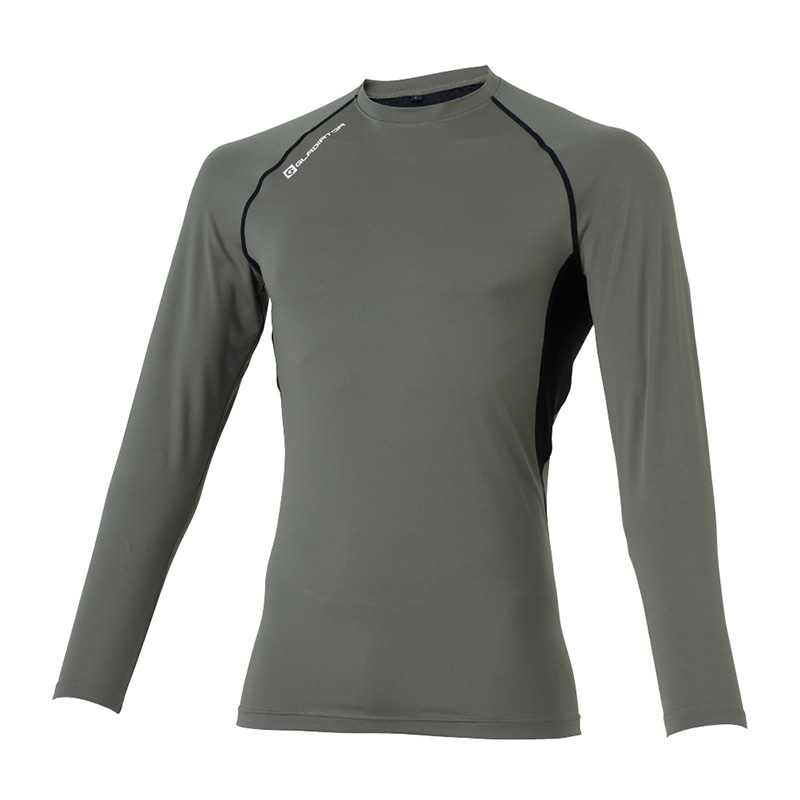 コーコス信岡 ドライパワーサポート 長袖 G-818 アーミー 4XL 1枚（ご注文単位1枚）【直送品】