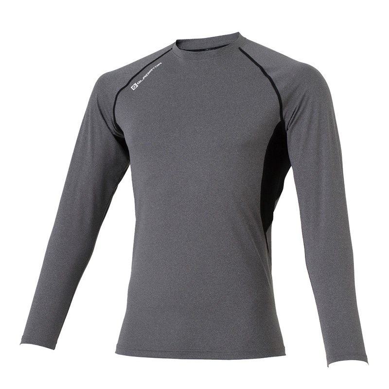 コーコス信岡 ドライパワーサポート 長袖 G-818 モクグレー XL 1枚（ご注文単位1枚）【直送品】