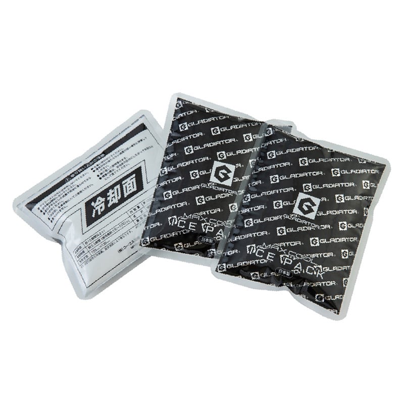 コーコス信岡 アイスパック3個セット GI-404 シルバー 1個（ご注文単位1個）【直送品】