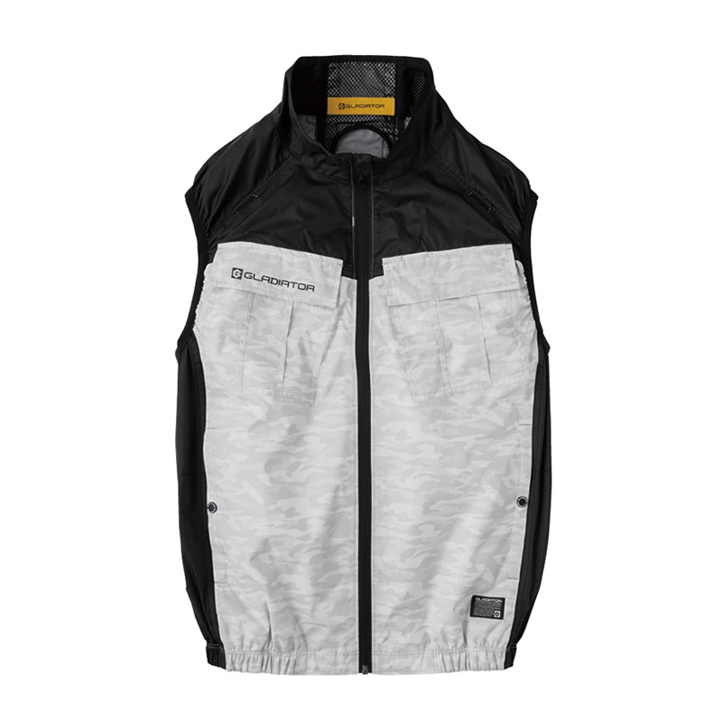 コーコス信岡 ボルトクール 日傘遮熱 ベスト G-4049 ディアゴホワイト XXL 1枚（ご注文単位1枚）【直送品】