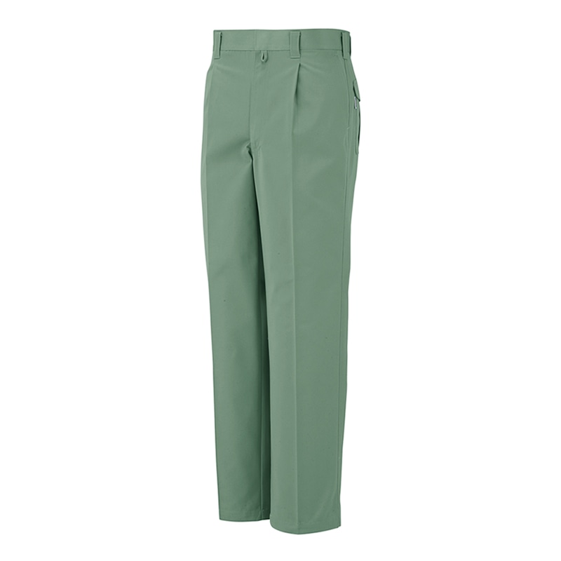 コーコス信岡 製品制電 ワンタックスラックス J-1463 グリーン 70cm 1枚（ご注文単位1枚）【直送品】