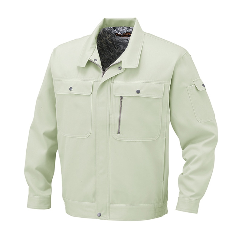 コーコス信岡 エコ ブルゾン H-1190 アイボリー LL 1枚（ご注文単位1枚）【直送品】