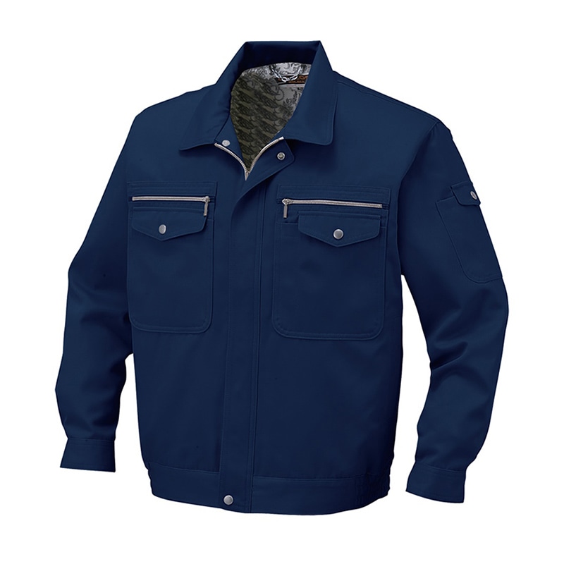 コーコス信岡 エコ ブルゾン H-1191 ネイビー LL 1枚（ご注文単位1枚）【直送品】