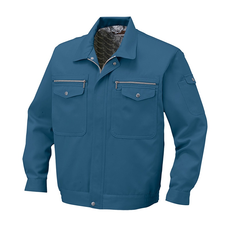 コーコス信岡 エコ ブルゾン H-1191 ブルー L 1枚（ご注文単位1枚）【直送品】