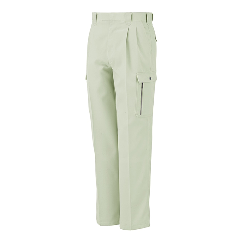 コーコス信岡 エコ ツータックフィッシング H-1195 アイボリー 79cm 1枚（ご注文単位1枚）【直送品】