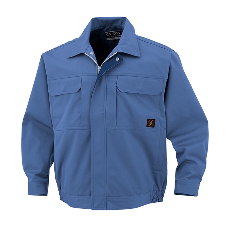 コーコス信岡 防汚・製品制電 ブルゾン P-4480 ラベンダー S 1枚（ご注文単位1枚）【直送品】