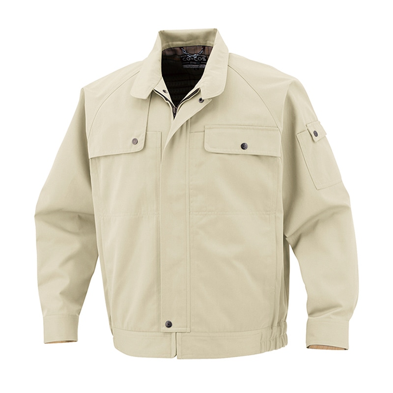 コーコス信岡 エコブルゾン P-4490 パールベージュ 6L 1枚（ご注文単位1枚）【直送品】