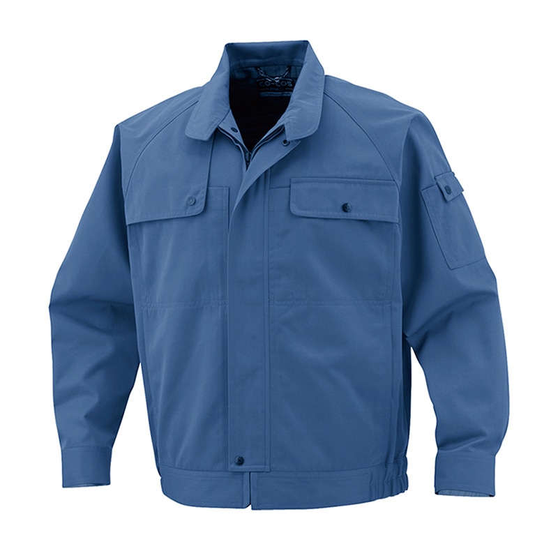 コーコス信岡 エコブルゾン P-4490 エンパイアブルー EL 1枚（ご注文単位1枚）【直送品】