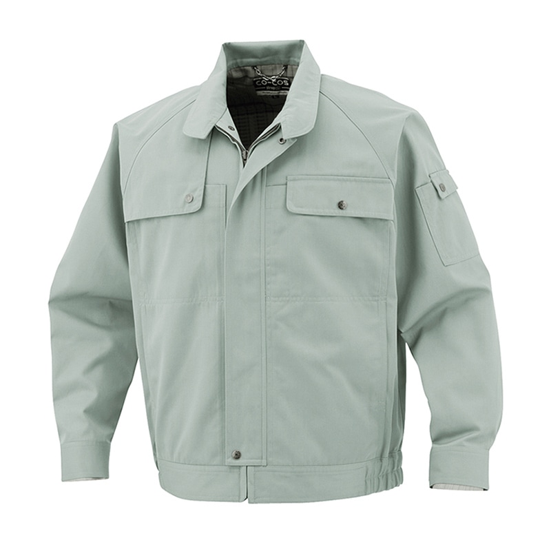 コーコス信岡 エコブルゾン P-4490 アイビーグリーン 5L 1枚（ご注文単位1枚）【直送品】