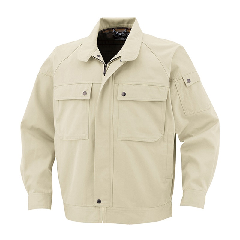 コーコス信岡 エコブルゾン P-4491 パールベージュ LL 1枚（ご注文単位1枚）【直送品】