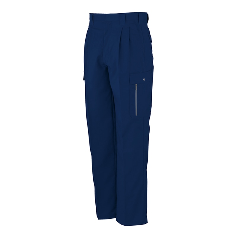 コーコス信岡 エコストレッチ ツータックフィッシング H-195 ネイビー 82cm 1枚(ご注文単位1枚)【直送品】