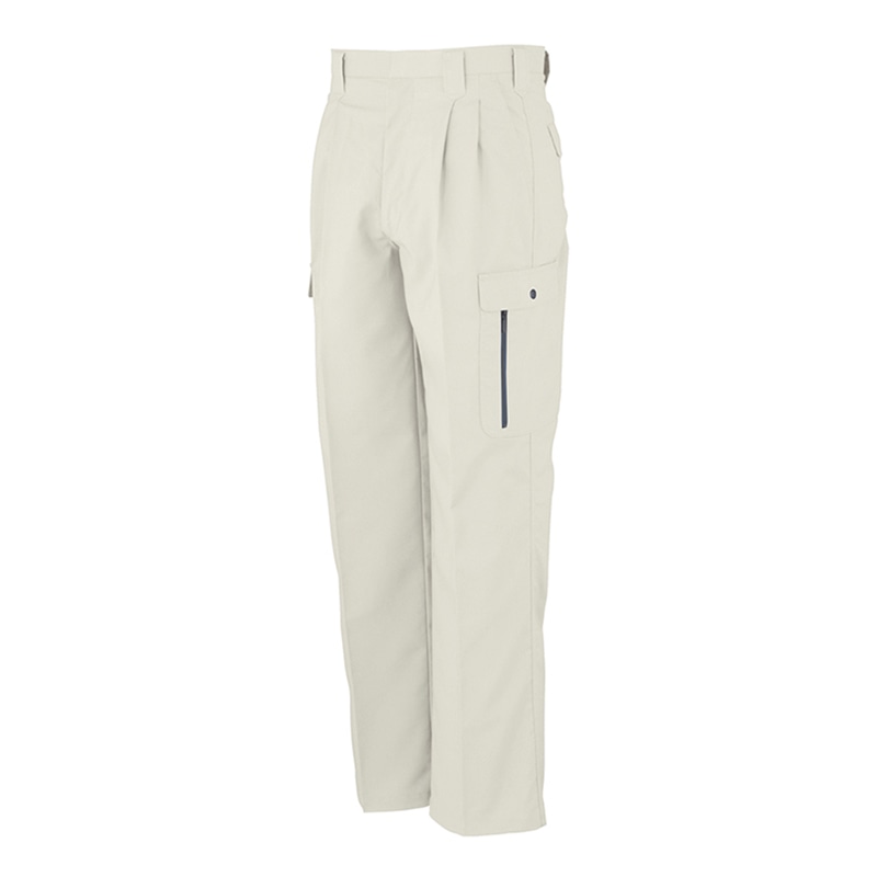 コーコス信岡 エコストレッチ ツータックフィッシング H-195 アイボリー 70cm 1枚(ご注文単位1枚)【直送品】