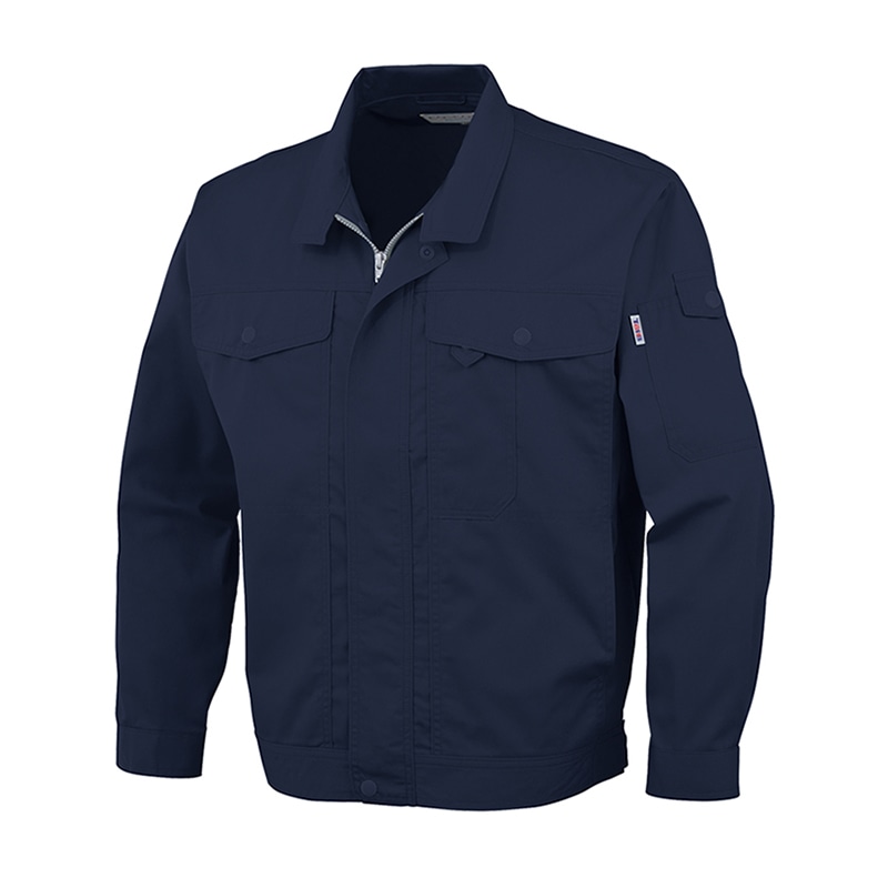 コーコス信岡 製品制電 長袖ブルゾン J-561 ネイビー SS 1枚（ご注文単位1枚）【直送品】
