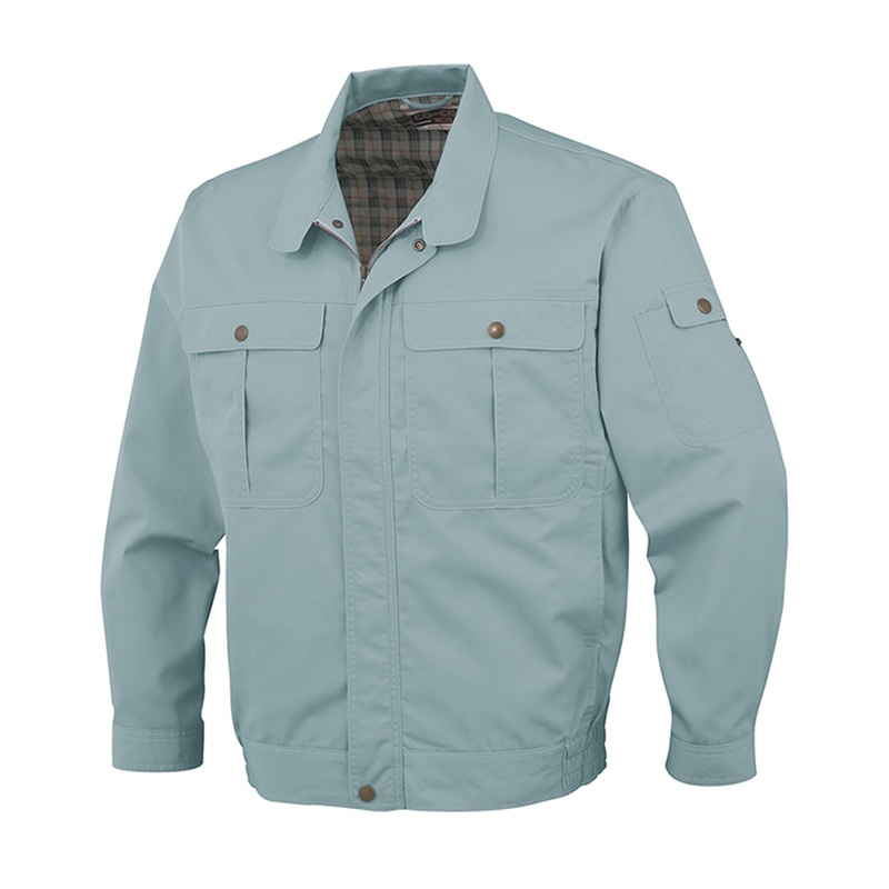 コーコス信岡 長袖ブルゾン 711 ペールブルー EL 1枚（ご注文単位1枚）【直送品】