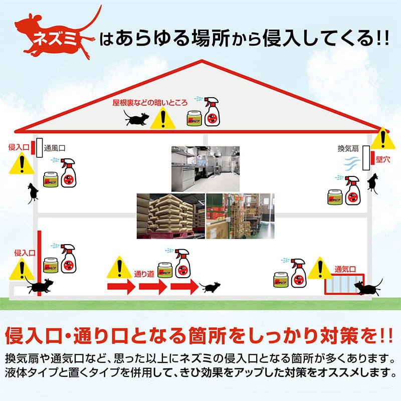 虎変堂 不潔小動物用忌避剤 デサピア 液体タイプ 500ml スプレーボトル 9KIH500 1本（ご注文単位1本）【直送品】